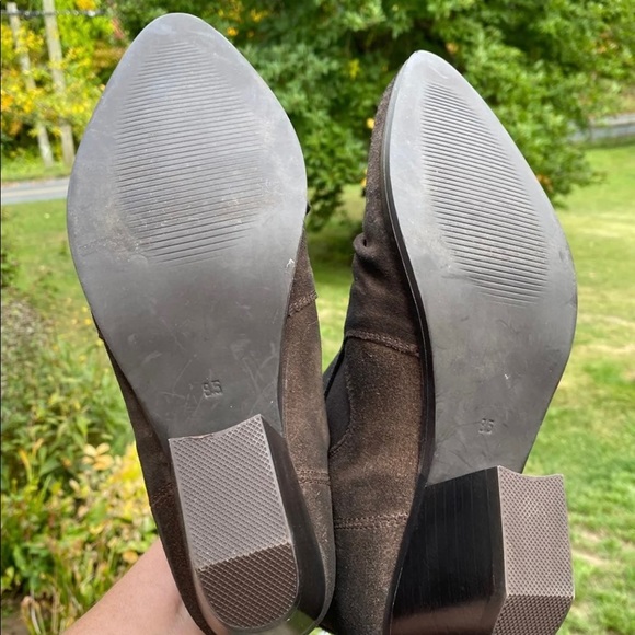 Women’s Ankle Boots Distressed Brand New - Picture 4 of 5